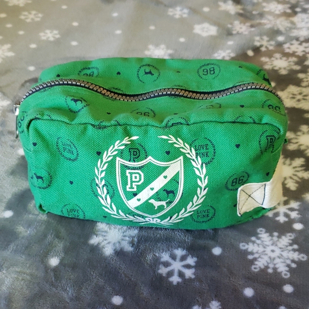 Pink cosmetic bag